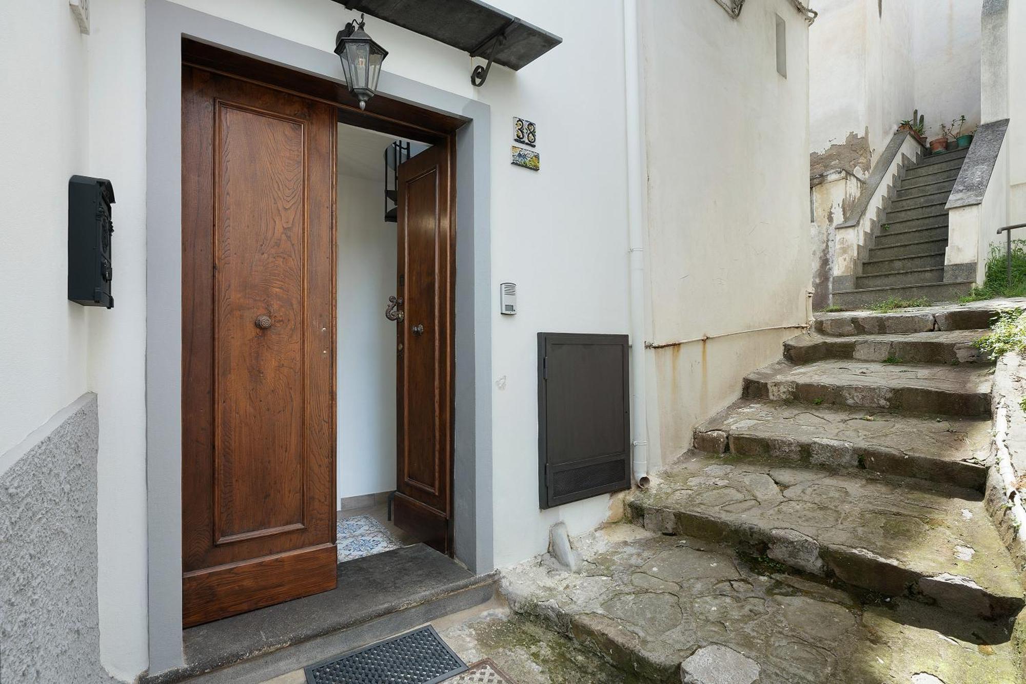 Casetta Punta La Guardia Vico Equense Bagian luar foto